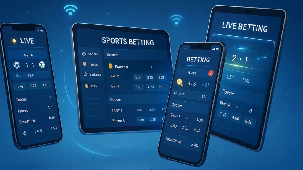 Die besten Live Wetten Anbieter Plattformen in Deutschland - Mobile Apps und Interfaces