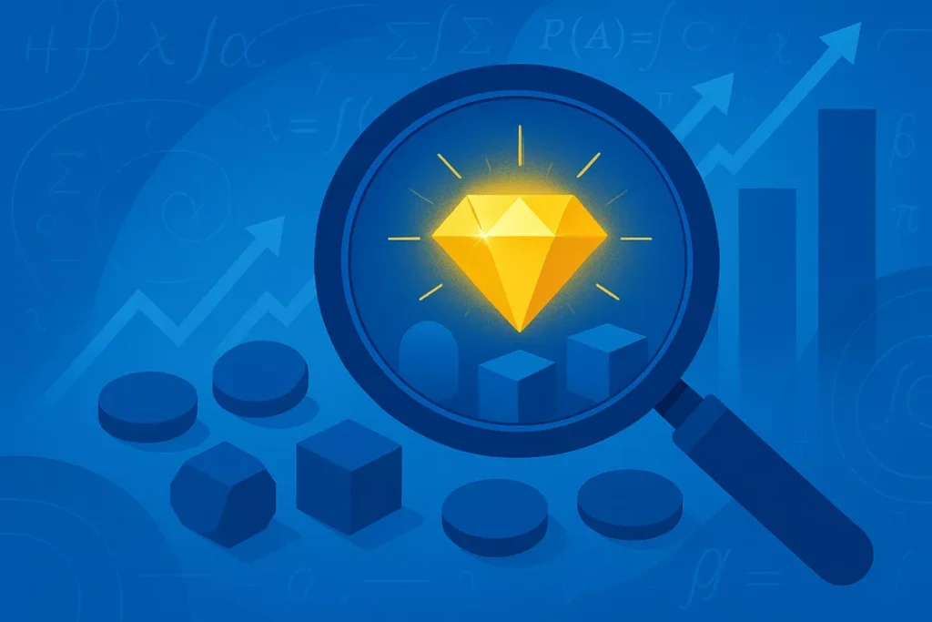 Value Betting Konzept mit Quoten-Analyse und Identifikation von profitablen Wettmöglichkeiten